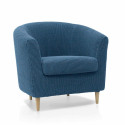 Armchair slipcovers Sofaskins NIAGARA 1 place - Black