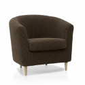 Armchair slipcovers Sofaskins NIAGARA 1 place - Black