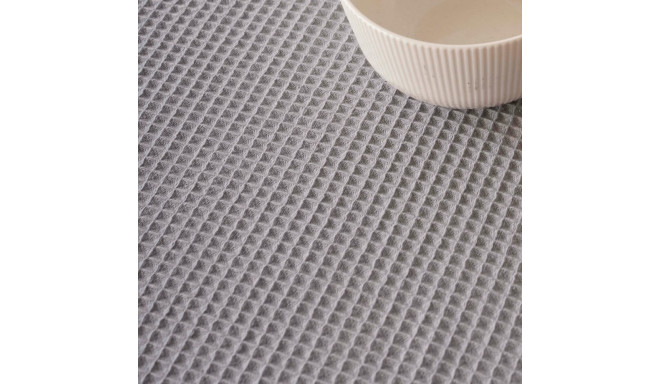 Table Runner Belum Waffle Grey 45 x 140 cm