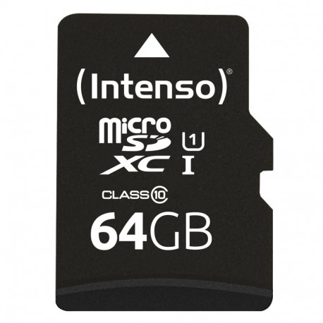 MicroSD Mälikaart koos Adapteriga INTENSO 64 GB