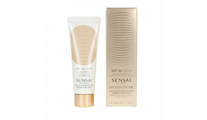 Facial Sun Cream Sensai SENSAI CELLULAR PROTECTIVE Spf 50 50 ml