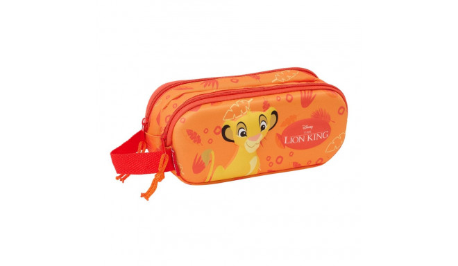 Double Carry-all The Lion King Orange 21 x 8 x 6 cm 3D