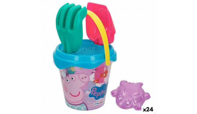 Набор пляжных игрушек Peppa Pig 14 x 12,5 x 14 cm (24 штук)