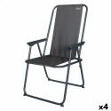 Foldable Camping Chair Aktive 44 x 88 x 44 cm (4 Units)