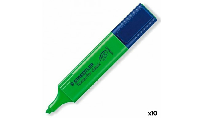 Fluorescent Marker Staedtler Textsurfer Classic Green 10Units