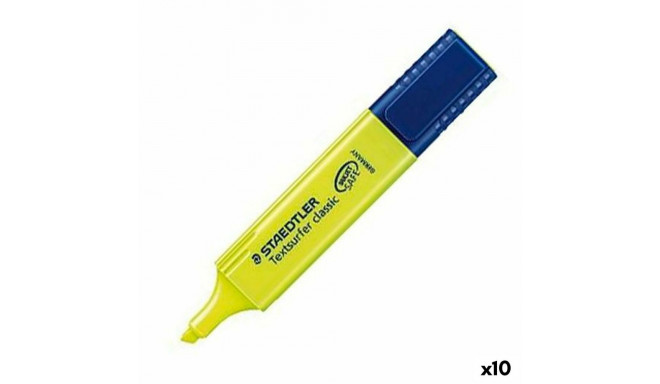 Fluorestseeruv Marker Staedtler Textsurfer Classic Kollane 10 Ühikut