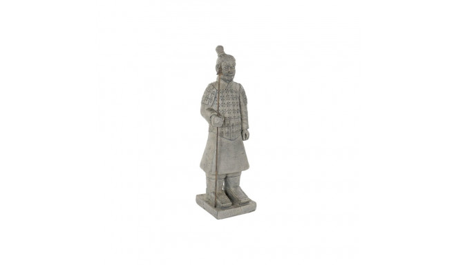 Decorative Figure Home ESPRIT Grey Oriental Warrior 37 x 36 x 120 cm