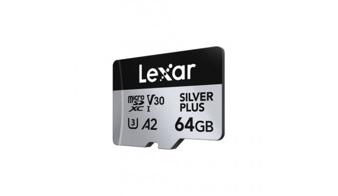 Mikro SD Kaart Lexar Lexar Professional SILVER PLUS 64 GB