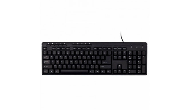 Keyboard Bluestork BS-KB-MFIRST2/SP Black Spanish Qwerty