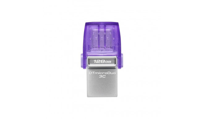 USB-pulk Kingston microDuo 3C 128 GB Lilla