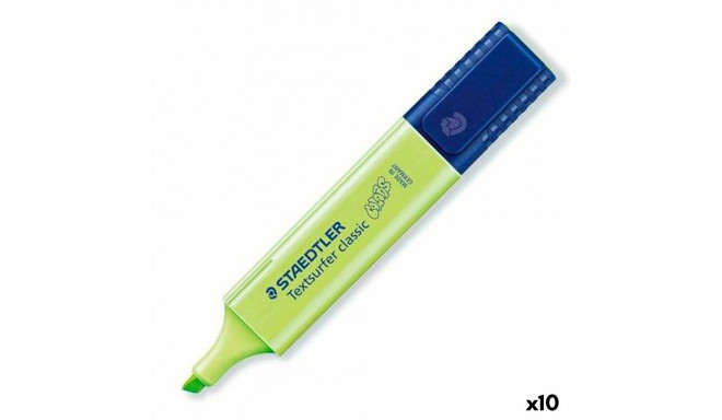 Fluorescējošs Marķieris Staedtler Textsurfer Classic Pastel Zaļš (10 gb.)