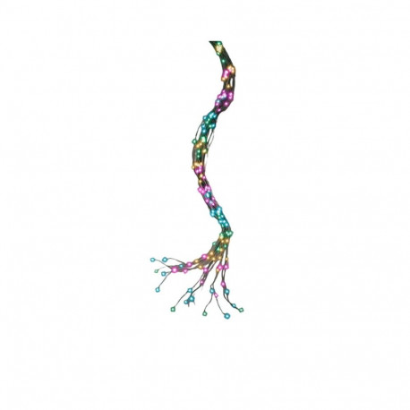 LED-tulede Pärg Lumineo Mitmevärviline 8 m