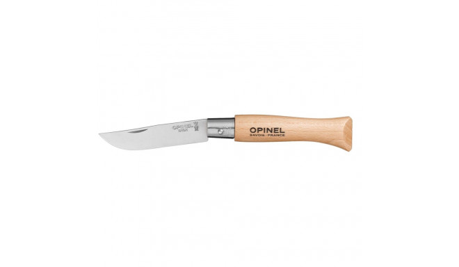 Pocketknife Opinel Nº5 Stainless steel beech wood 6 cm