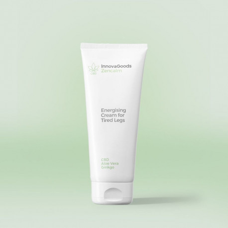 Energising Cream for Tired Legs CBD Zencalm InnovaGoods 200 ml