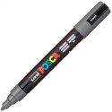 Acrylic paint marker POSCA PC-5M Dark grey 1,8-2,5 mm (6 Units)