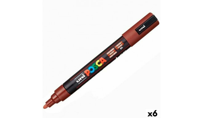 Akrüülvärvi marker POSCA PC-5M Kakao 1,8-2,5 mm (6 Ühikut)