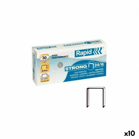 Klambrid Rapid 24/6 6 mm (10 Ühikut)
