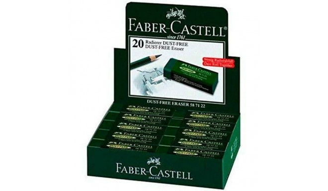 Eraser Faber-Castell Green (20 Units)