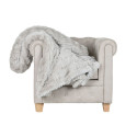 Blanket Home ESPRIT Light grey 220 x 240 x 1 cm