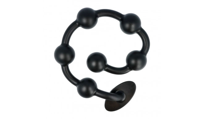 Anal Beads Virgite Silicone Black