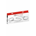Hog Tie & Cuff Set Fetish Tentation Silver Hog Tie & Cuff Set Fetish Tentation Silver
