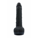 Realistlik dildo Virgite R10 Must 21 cm
