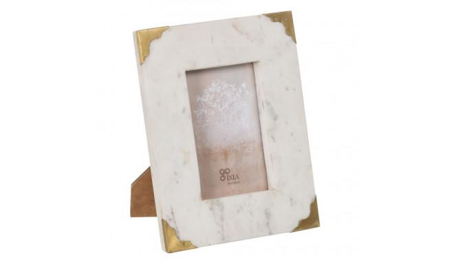 Photo frame White Golden Copper Marble 10 x 15 cm 19 x 1,5 x 24 cm