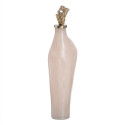 Bottle Cream Golden Aluminium Crystal 13 x 10 x 47 cm Decorative