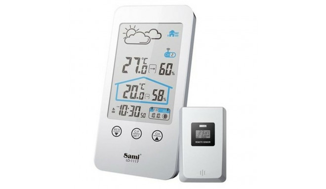 Multi-function Weather Station SAMI LD-1117 Silver