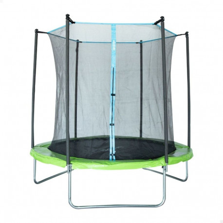 Kids Trampoline with Safety Enclosure Aktive 244 x 239 x 244 cm Ø 244 cm
