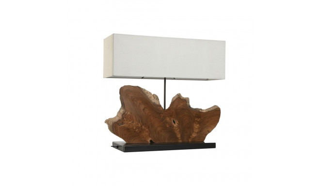 Desk lamp Home ESPRIT Iron Teak 60 X 20 X 55 cm