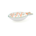 Snack Bowl Quid Kaleido White Ceramic 14 x 9 x 3 cm (4 Units)