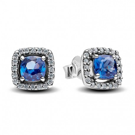 Ladies' Earrings Pandora 293551C01 Blue Silver