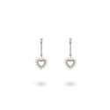 Ladies' Earrings 24KAE 42403S Silver