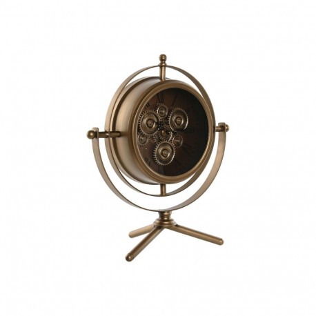 Table clock Home ESPRIT Golden Vintage