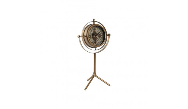 Table clock Home ESPRIT Golden Metal Crystal 36 X 24 X 66,5 cm