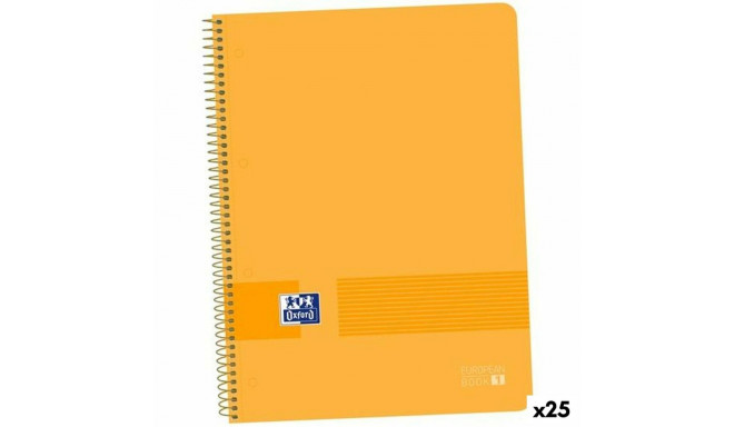 Märkmik Oxford EUROPEANBOOK 1 Virsik A4+ 80 Lehed 5 Tükid (25 Ühikut)