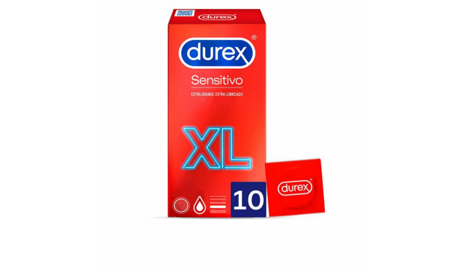 Prezervatīvi Durex Sensitivo Suave Xl 10 gb.
