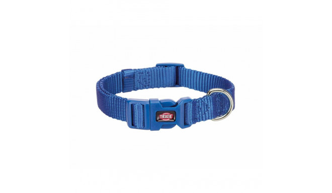 Dog collar Trixie New Premium Cobalt blue S 25-40 cm