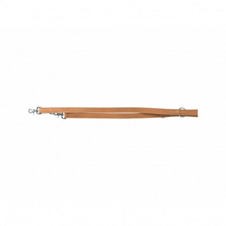 Adjustable dog leash Trixie Heartbeat Brown L/XL 2 m