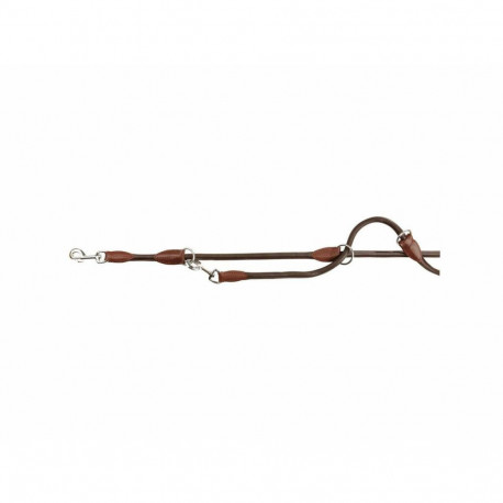 Adjustable dog leash Trixie Active Dark brown 2 m L/XL