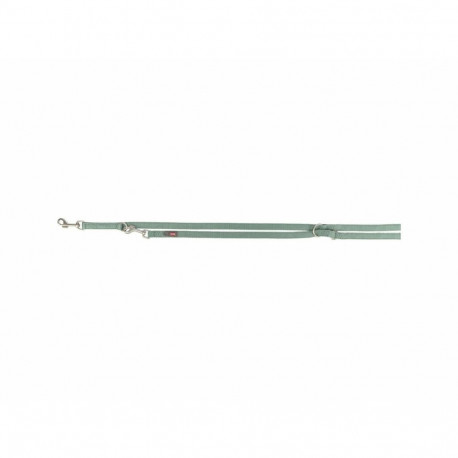 Adjustable dog leash Trixie Premium Green M/L