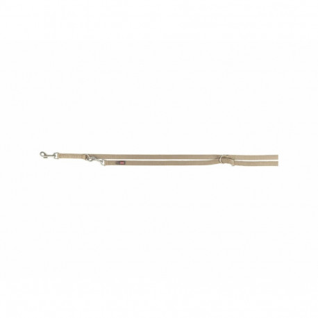 Adjustable dog leash Trixie Premium Sand