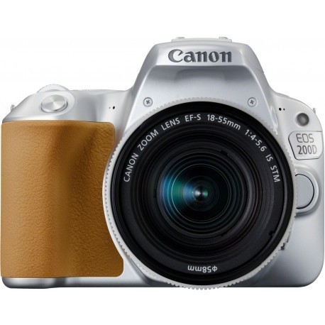 Canon EOS 200D + 18-55mm IS STM, sudrabots