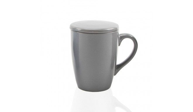 Cup with Tea Filter Versa Grey