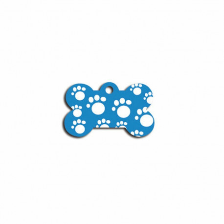 Identification plate for collar Imarc Bone Blue