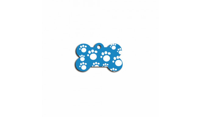 Identification plate for collar Imarc Bone Blue