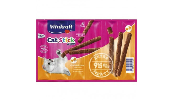 Snack for Cats Vitakraft Cat Stick Chicken Turkey Lamb