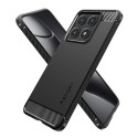Etui Spigen Rugged Armor na Xiaomi 14T Pro - matowy czarny