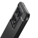 Etui Spigen Rugged Armor na Xiaomi 14T Pro - matowy czarny